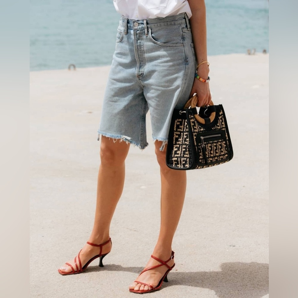 Staud Gita sandal in red